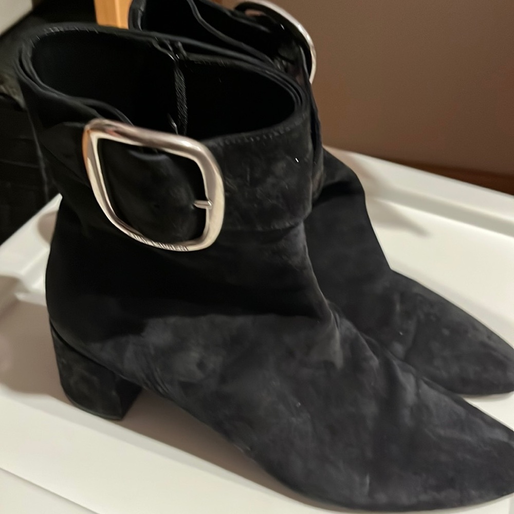 Saint Laurent Black Booties